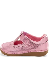 Stride Rite Girls' Adira Soft Motion T-Strap Shoes (Infant)