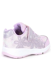 Stride Rite Girls' Light Up Floral Glimmer Sneakers (Infant)