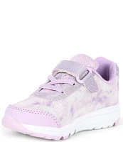 Stride Rite Girls' Light Up Floral Glimmer Sneakers (Infant)