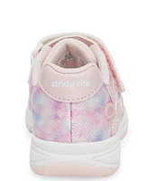 Stride Rite Girls' Light Up Floral Glimmer Sneakers (Infant)