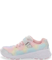 Stride Rite Girls' Light Up Floral Glimmer Sneakers (Toddler)