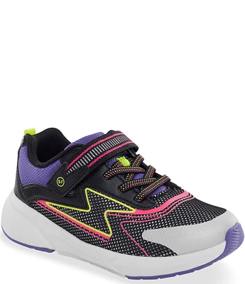 Stride Rite Girls' Lighted Zips Cosmic 2.0 Sneakers (Toddler)