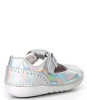 Stride Rite Girls' Lucianne Soft Motion Leather T-Strap Mary Janes (Infant)