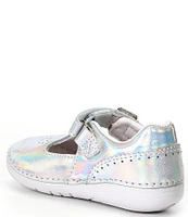 Stride Rite Girls' Lucianne Soft Motion Leather T-Strap Mary Janes (Infant)