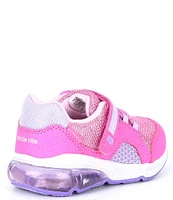 Stride Rite Girls' Lumi Bounce Made2Play Washable Light-Up Sneakers (Infant)