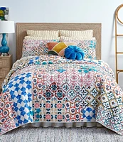 Studio D Caitlyn Printed Patchwork Quilt Mini Set