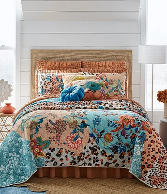 Studio D Fiona Printed Patchwork Quilt Mini Set