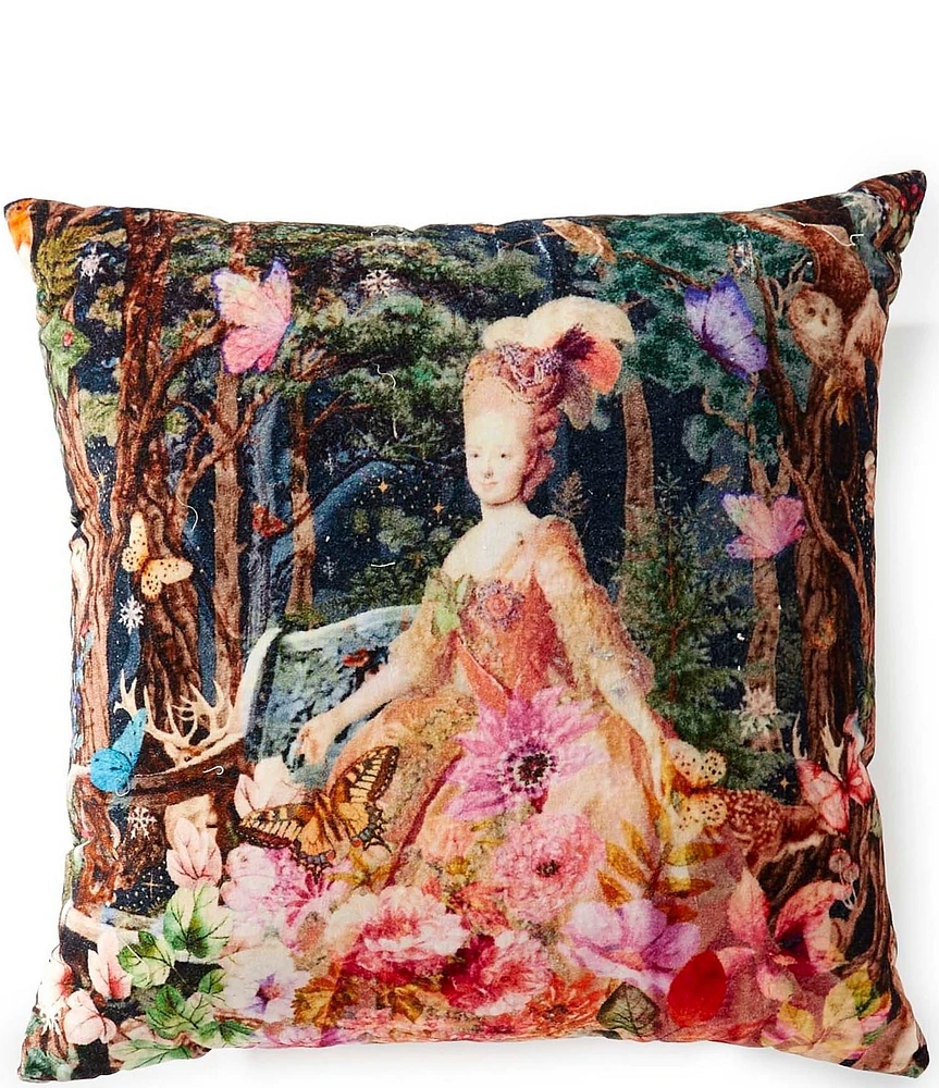 Studio D Velvet Lady Square Pillow