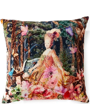 Studio D Velvet Lady Square Pillow