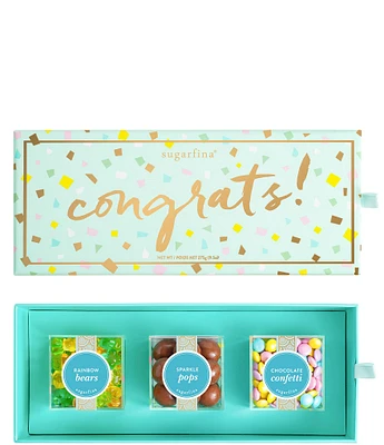 Sugarfina Congrats 3-Piece Candy Bento Box