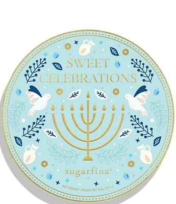 Sugarfina Hanukkah 2024 Sweet Celebrations 2-Cube Candy Bento Box