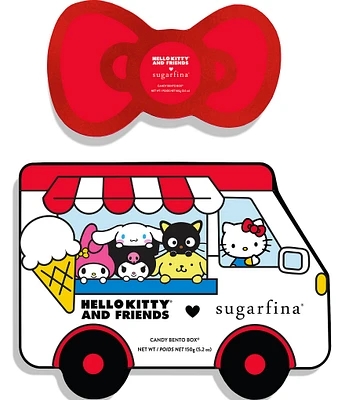 Sugarfina Hello Kitty® Bow 2 Piece Candy Bento Box® & Hello Kitty® and Friends Ice Cream Truck 3 Piece Candy Bento Box® Set