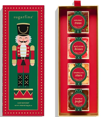 Sugarfina Holiday 2024 Nutcracker 4-Cube Candy Bento Box