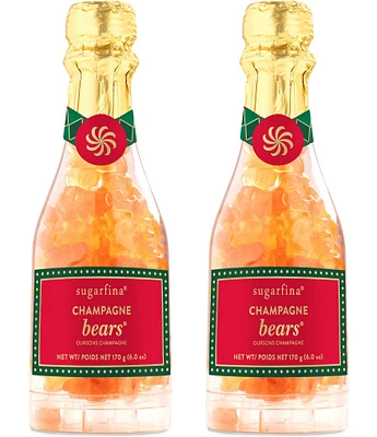 Sugarfina Holiday Celebration Champagne Bears® Bottle Duo