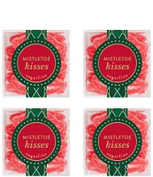 Sugarfina Mistletoe Kisses Gummies Small Cube, 4-Piece Kit