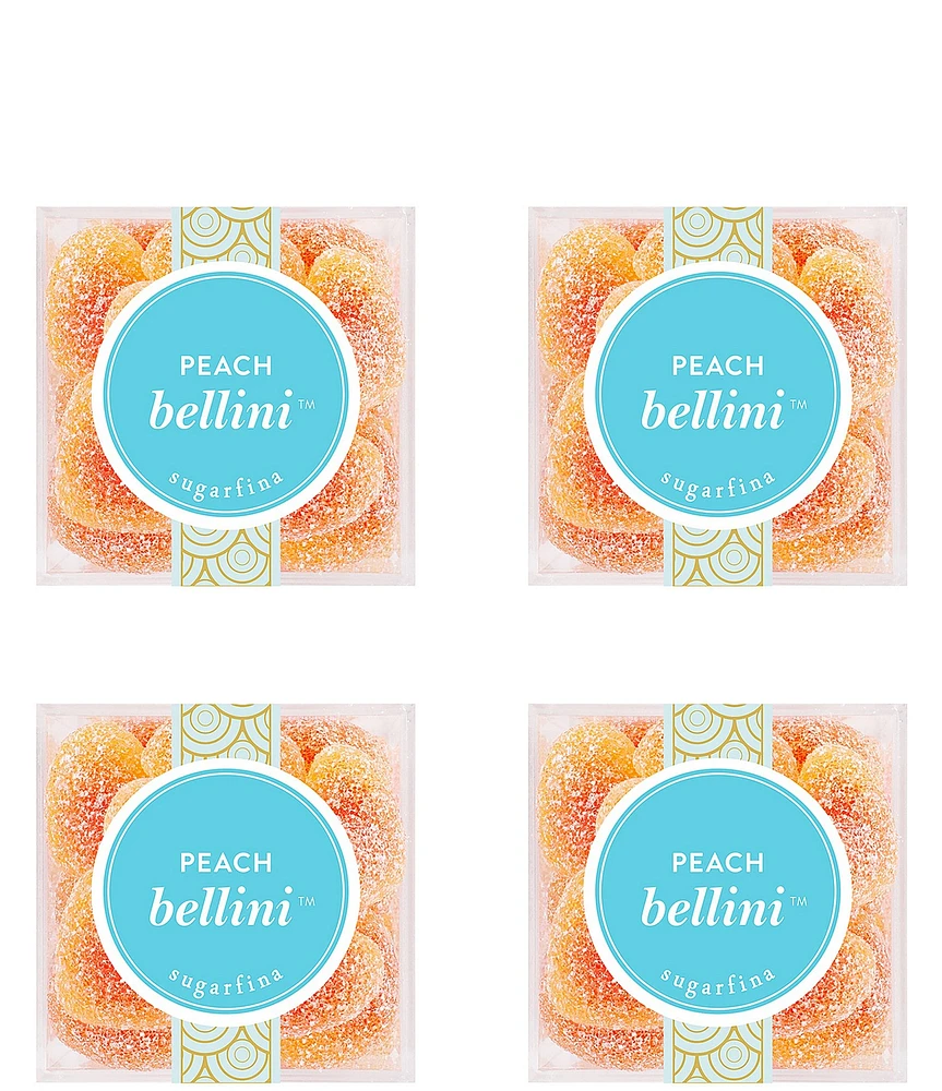 Sugarfina Peach Bellini Small Cube Kit, 4-Piece