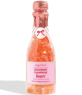 Sugarfina Strawberry Champagne Bears Valentine's Day Celebration Bottle