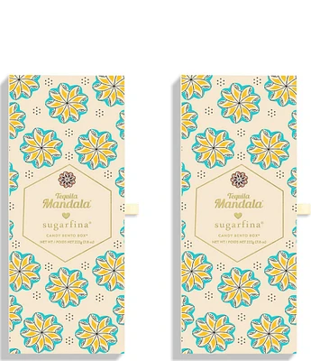 Sugarfina Tequila Collection Candy Bento Box, Set of 2