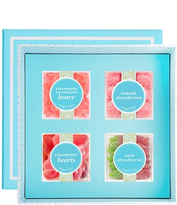 Sugarfina Very Berry 4-Piece Assorted Candy Bento Box
