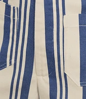 Sugarlips Coordinating Stripe Printed High Rise Wide Leg Pants