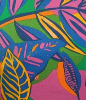 Sugarlips Kenzie High Waisted Multi Tropical Floral Satin Coordinating Maxi Skirt