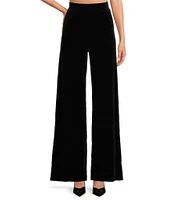 Sugarlips Oriana Lulu Velvet High Waist Wide Leg Pants