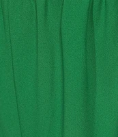 Sugarlips Plus High-Waisted Flounce-Hem Pants