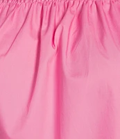 Sugarlips Plus Sleeveless Ruffled Smocked Shift Dress