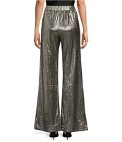 Sugarlips Primadonna Pintuck High Waist Wide Leg Pants