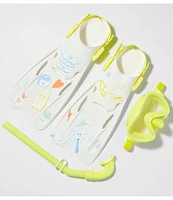 Sunnylife® Kids Medium Snorkel Set