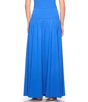 Susana Monaco Drop Waist Knit Maxi Skirt
