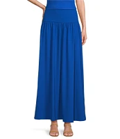 Susana Monaco Drop Waist Knit Maxi Skirt