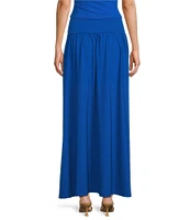 Susana Monaco Drop Waist Knit Maxi Skirt