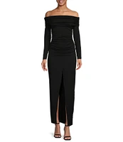 Susana Monaco Open Front Bodycon Pull-On Maxi Skirt