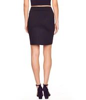 Susana Monaco Signature Stretch Knit Straight Pencil Skirt