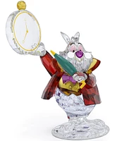 Swarovski Alice In Wonderland White Rabbit Figurine