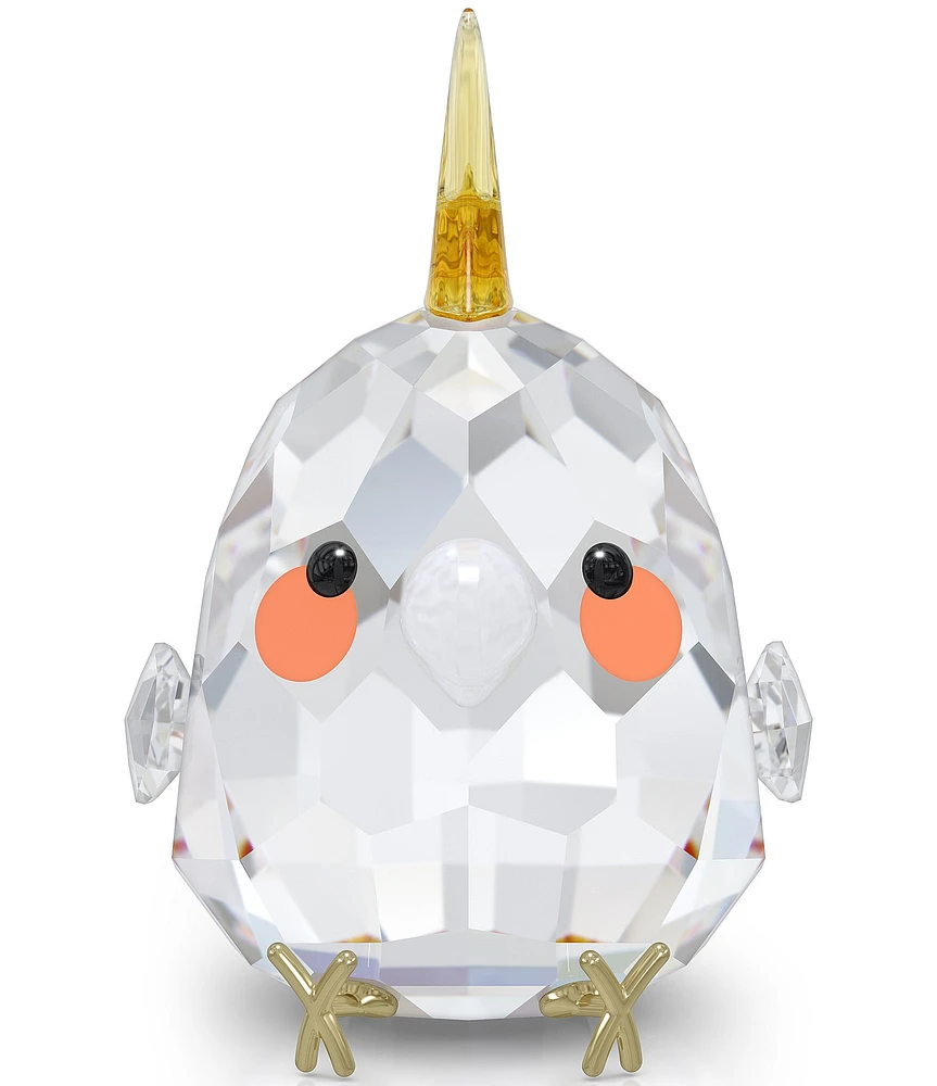 Swarovski All You Need Are Birds Yellow Cockatiel Figurine