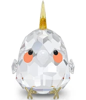 Swarovski All You Need Are Birds Yellow Cockatiel Figurine