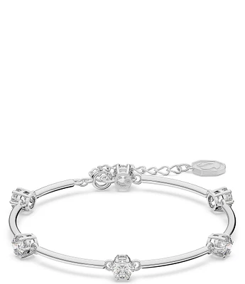 Swarovski Constella Round Crystal Cut Bangle Bracelet