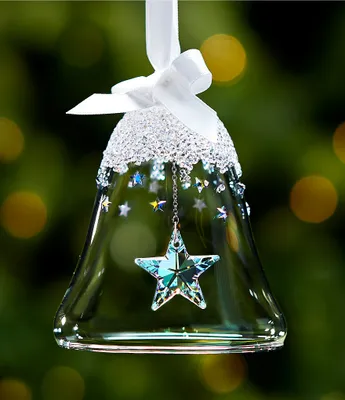 Swarovski Crystal Classic Bell Star Ornament