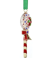 Swarovski Crystal Holiday Cheers Dulcis Lollipop Ornament