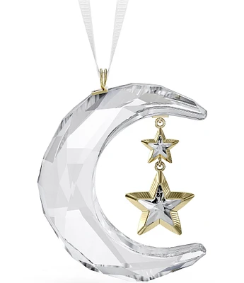 Swarovski Crystal Holiday Magic Moon Ornament