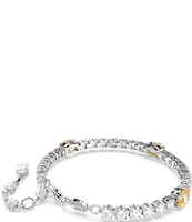 Swarovski Crystal Matrix Mixed Cut Tennis Line Bracelet