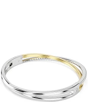 Swarovski Hyperbola Round Cut Bangle Bracelet