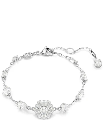 Swarovski Idyllia Mixed Cut Snowflake Adjustable Bracelet