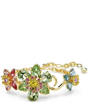 Swarovski Idyllia Multicolored Flower Line Bracelet