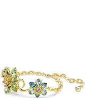 Swarovski Idyllia Multicolored Flower Line Bracelet