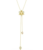 Swarovski Idyllia Multicolored Flower Pendant Y Necklace