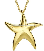 Swarovski Idyllia Starfish Brooch Short Pendant Necklace