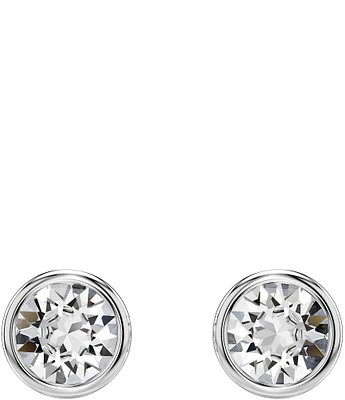 Swarovski Imber Silver Metal Stud Earrings